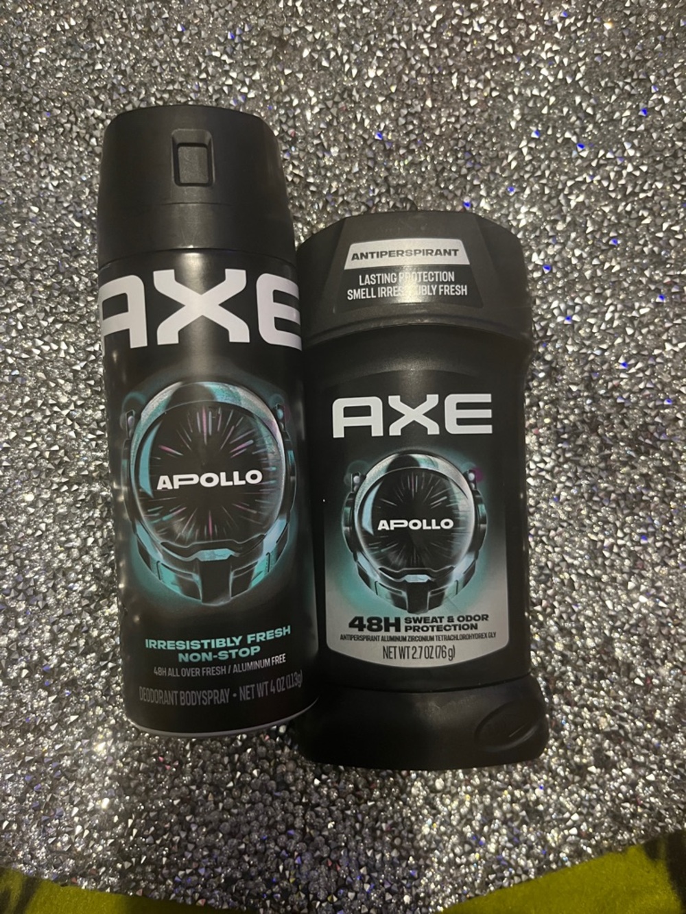 AXE Apollo Men’s Antiperspirant Deodorant Stick & Body Spray – Black/Turquoise